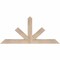Ekena Millwork Saratoga Smooth Timber Gable Bracket, Douglas Fir, 48"W x 22"H x 3 1/2"D x 3 1/2"F, 11/12 Pitch GBW048X22X0404SAR00SDF - alternate 1